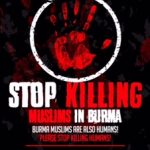 Protest against Myanmar