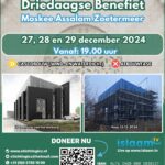 Driedaagse Benefiet Moskee Assalam Zoetermeer