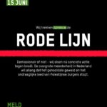 Rode lijn 15 juni 2025
